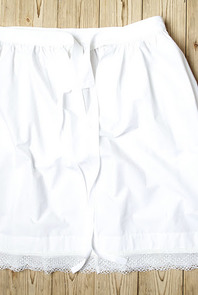 Dámsky kroj - sukňa biela